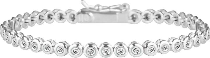 Christ Armband (16 cm, 750 white gold)