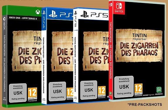 Actual product image astragon Tintin Reporter: Cigars of the Pharaoh (PS5, DE)