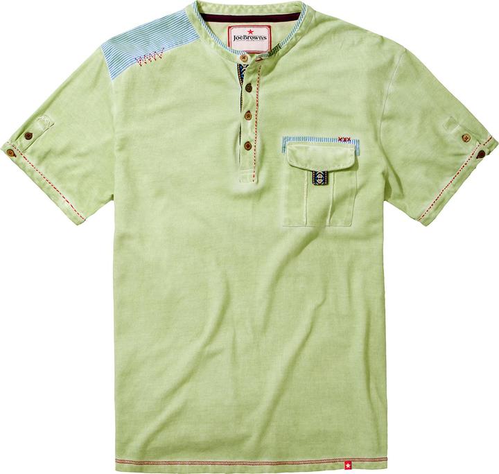 Immagine prodotto Joe Browns Pique Aztec Trim Henley (XL)