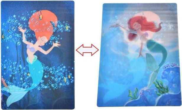 Image du produit Disney Ariel & Sebastian Postkarte Lenticular
