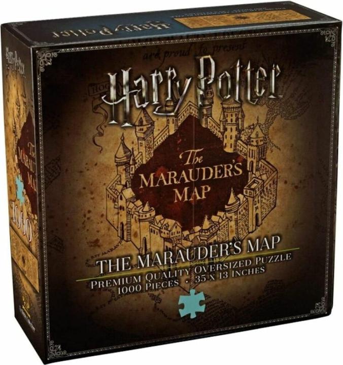 Image du produit Noble Collection Harry Potter : la carte du maraudeur (1000 pièces)