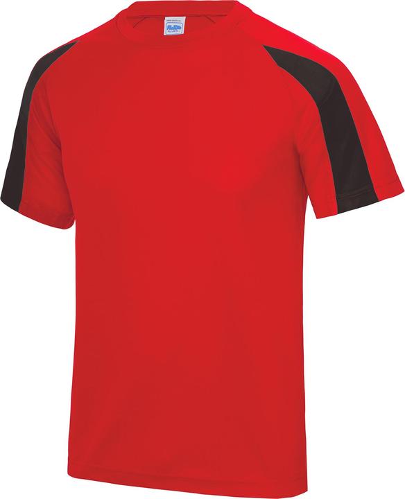 Fire red/black