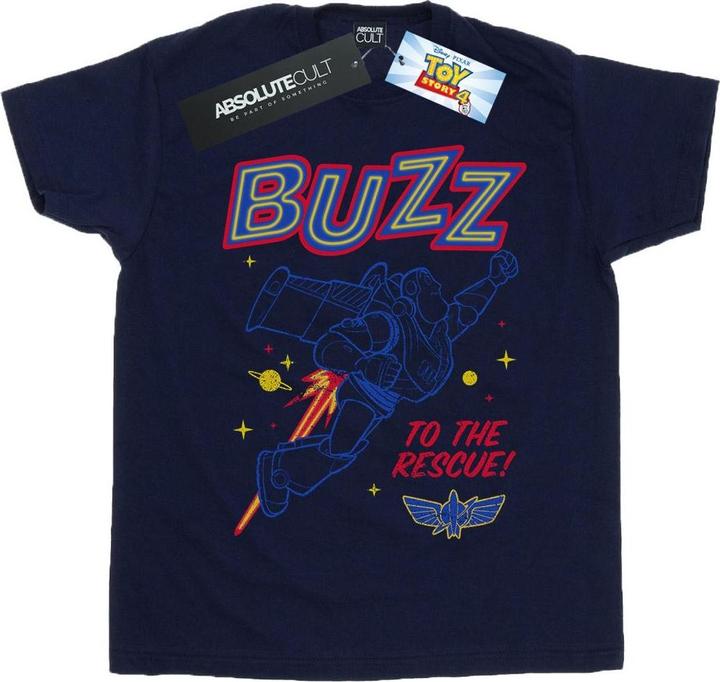 Immagine prodotto Disney Toy Story 4 Buzz To The Rescue Maglietta Uomo (L)