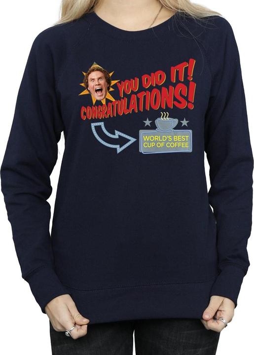 Produktbild Elf World's Best Coffee Sweatshirt (XL)