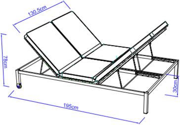 Immagine prodotto Giardimo Davao (195 cm)