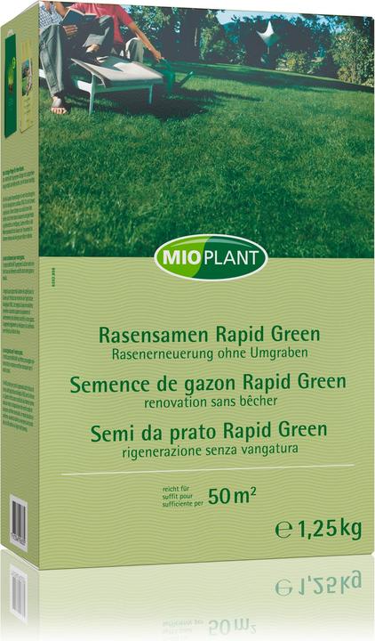 Mioplant Rasensamen Rapid Green, 50 m2 (Rasensamen)
