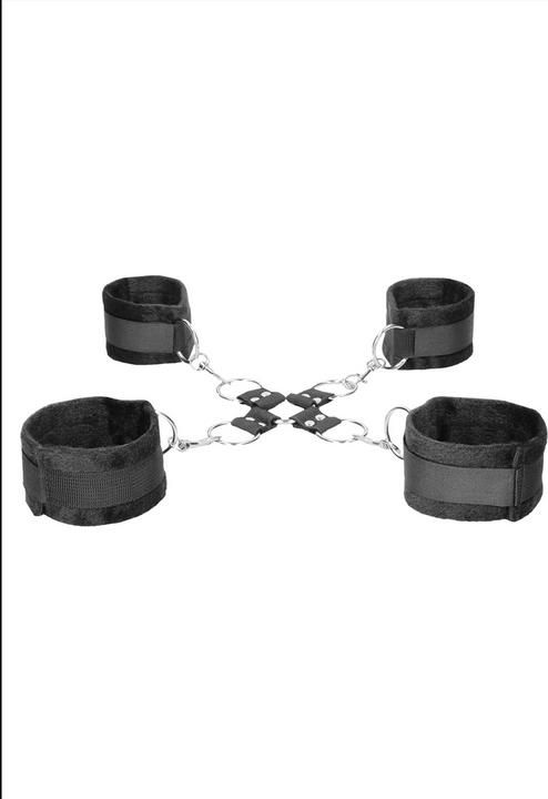 Actual product image Ouch! Velcro Hogtie With Hand And Ankle Cuffs