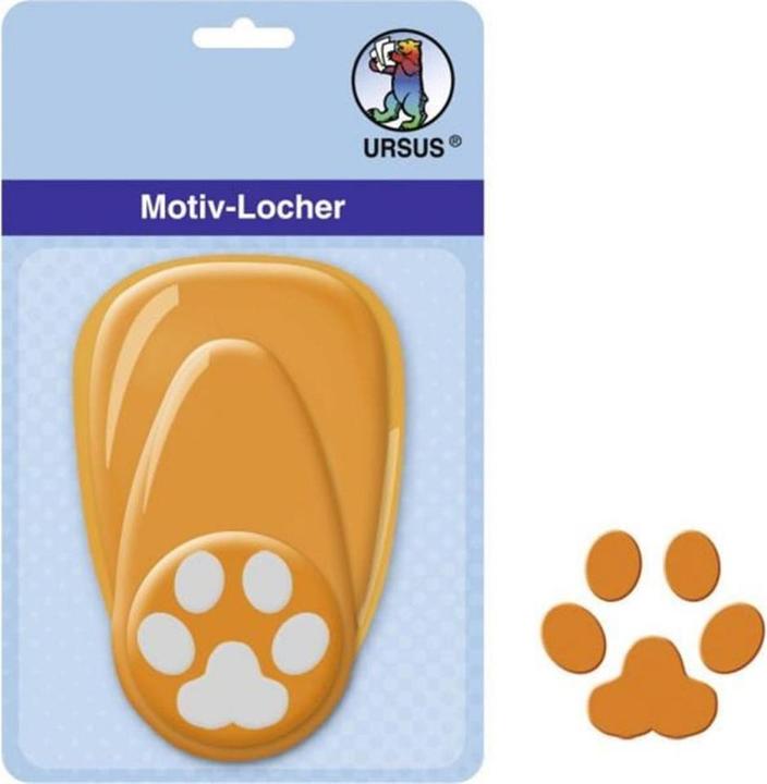 Actual product image Ursus Motif punch paw 2.5 cm