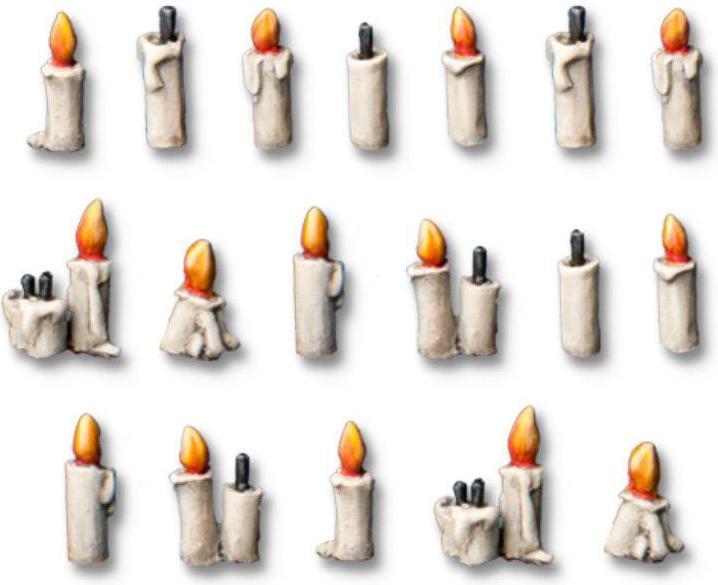 Produktbild Tabletop-Art Zubehör Candles – Set 1 18 Teile