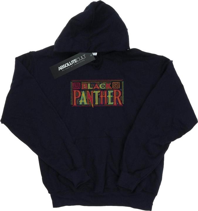 Immagine prodotto Black Panther Tribal Logo Felpa con Cappuccio Ragazzi (116)