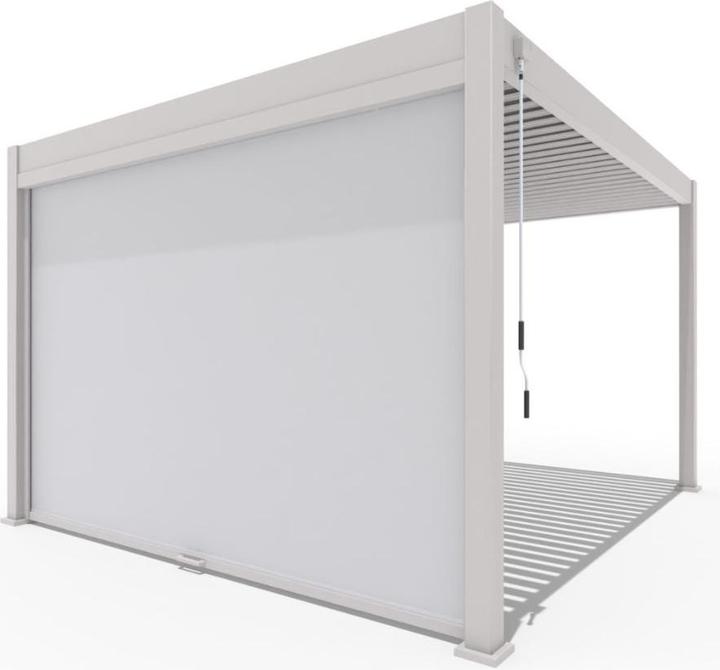 Produktbild Weide Sonnenrollo für Pergola 4.00m Sand (9 cm, 370.50 cm)