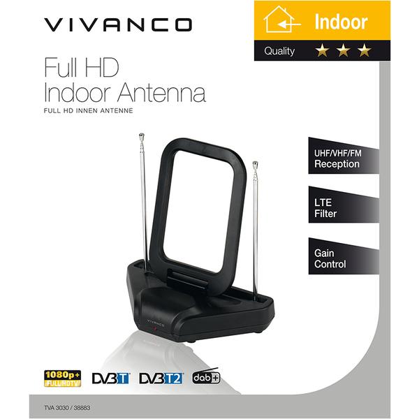 Immagine prodotto Vivanco Tva 3030 (DAB/ DAB+, DVB-T / -T2, UKW / MW / LW)