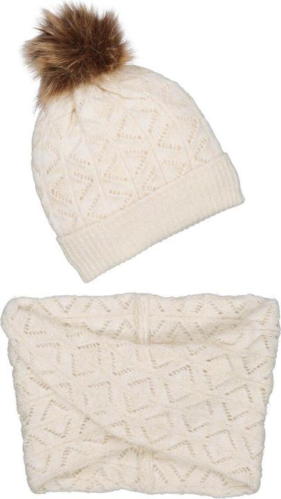 Produktbild La Redoute Collections Set aus Mütze und Snood (56)