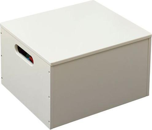 Actual product image Tidy Books Toy Box with Lid & Cream