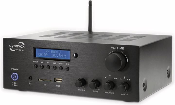 Produktbild Dynavox StereoVerst. VT80 MK schwarz (Verstärker)