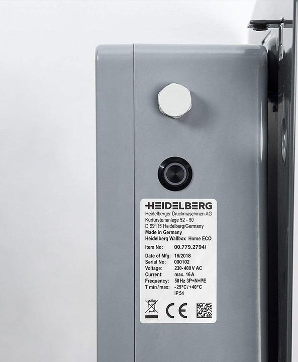 Image du produit Heidelberg Home Eco De-Version 7.5m (Type 2, 11 kW, 16 A, Câblé en dur)