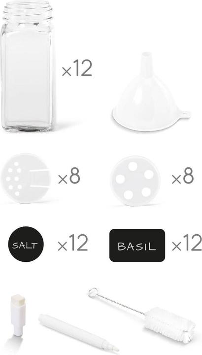 Actual product image Metaltex Spice shaker set (Various spices)