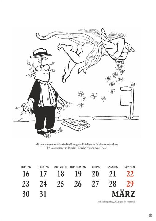 Actual product image Loriot Heile Welt Halbmonatskalender 2026 (German)