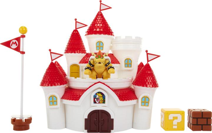 Jakks Pacific Super Mario - Mushroom Kingdom Castle Playset (58541-4L)