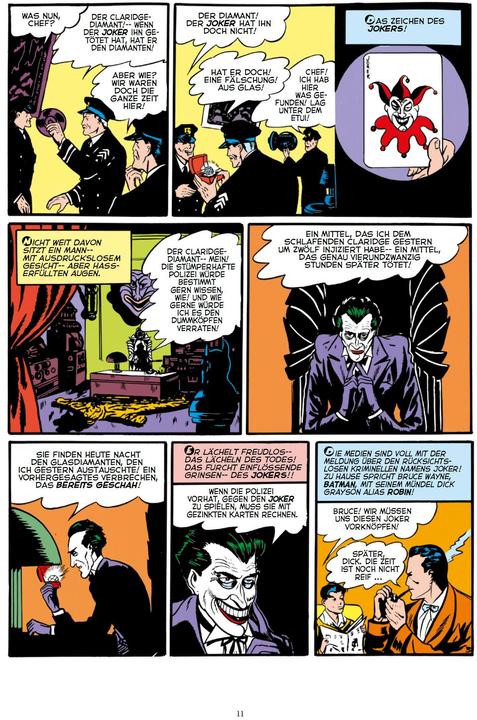 Image du produit Panini Die Joker Anthologie (Neuausgabe) (Allemand, Chuck Dixon, Matthew Rosenberg, John Broome, Francesco Francavilla, Paul Dini, Marshall Rogers, José Luis García-López, Pete Woods, Bob Kane., Gerry Conway, Lew Sayre Schwartz, Walt Simonson, David Vern Reed, Dick Sprang, Jerryua, John Byrne, Doug Mahnke, Brian Bolland, Ed Brubaker)