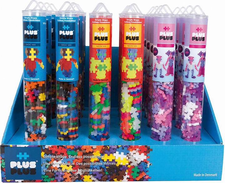 Actual product image Plus-Plus Creative building blocks basic glitter