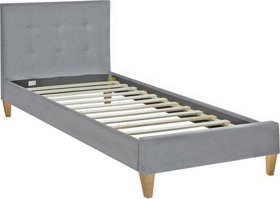 Produktbild Homestyle4u Polsterbett mit Matratze und Lattenrost (90x200)