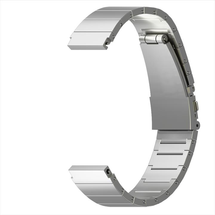 Produktbild Strap-it Luxe titanium smartwatch bandje - geschikt voor Fossil Gen 5 / Gen 5e 44mm / Gen 6 44mm - zilver (Titan)
