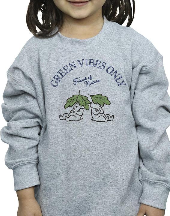 Produktbild Disney Chip 'n Dale Green Vibes Only Sweatshirt Mädchen (140, 146)