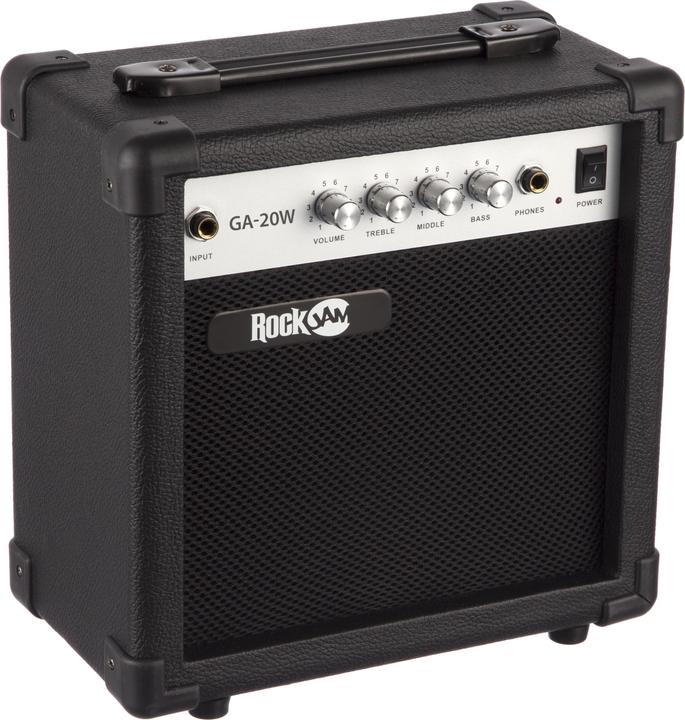Actual product image PDT RockJam Bass Guitar super Kit - Blk (Electric bass)