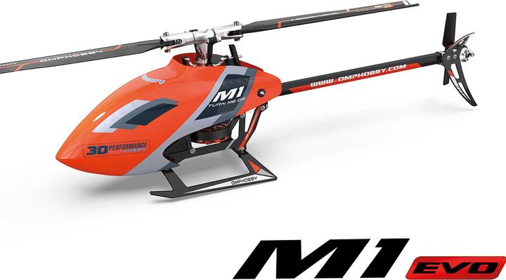 Image du produit OMPHobby OMP Heli M1 EVO Helikopter orange (S-FHSS RX) # OSHM0028