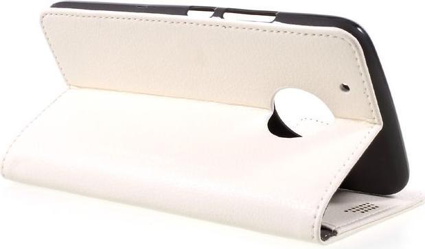 Produktbild MU Classic Handyhülle aus Leder mit Litchitextur (Motorola Moto G5 Plus)