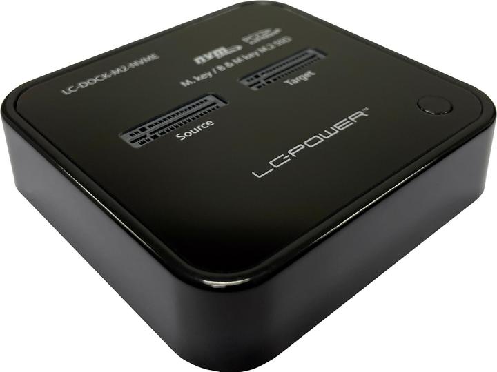 Immagine prodotto LC-Power LC-DOCK-M2-NVME per docking station 2x NVMe-M.2-SSD al dettaglio