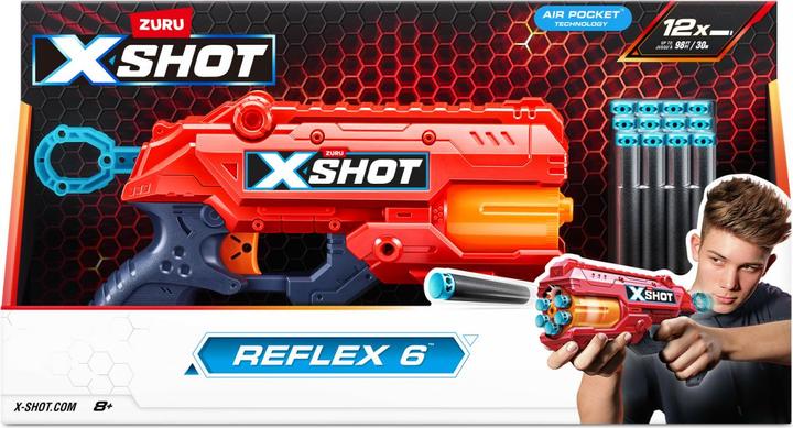 Immagine prodotto Xshot Reflex 6 (12 freccette) Scatola aperta 36433