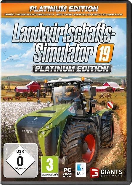 Giants Software Landwirtschafts-Simulator 19 Platinum Edition (D) (PC, Multilingual)