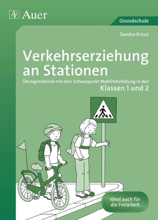 Image du produit Verkehrserziehung an Stationen 1/2 (Allemand, Sandra Summer, 2017)