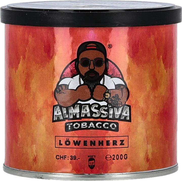 Immagine prodotto Tabacco per narghilè - Lionheart 200g (Pesca, Drago frutta, Lampone, 200 g)