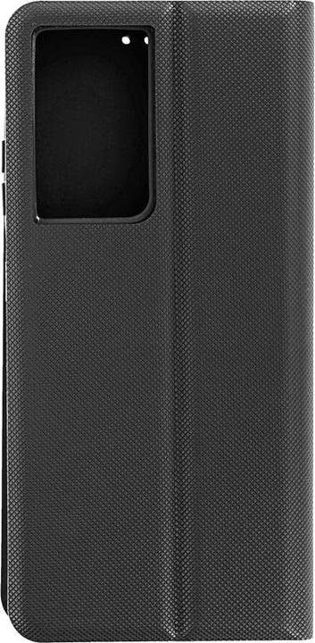 Actual product image prio Book Case Fashion for Samsung S21 Ultra 5G black-red (Samsung Galaxy S21 Ultra 5G)