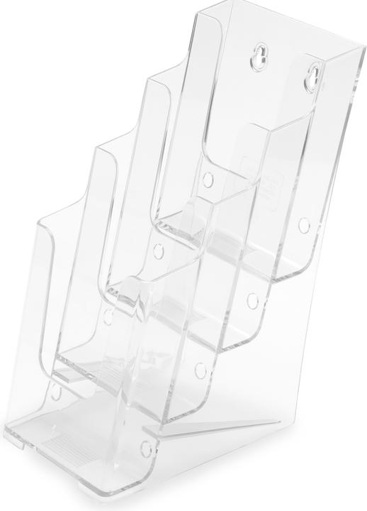 Immagine prodotto Deflecto Portadepliant, DIN lungo verticale, 4 tasche, cristallino (DL)
