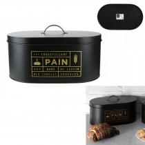 Actual product image Cook Concept bread box metal black mat