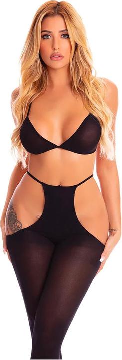 Actual product image Pink Lipstick Not So Fast 2pc Bra Set (One size)