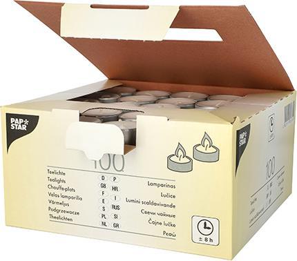 Actual product image Papstar Teelichter (100 pcs.)