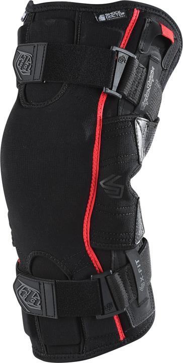 Troy Lee Designs 6400 Knee Brace, black, S (S, Knieschoner)