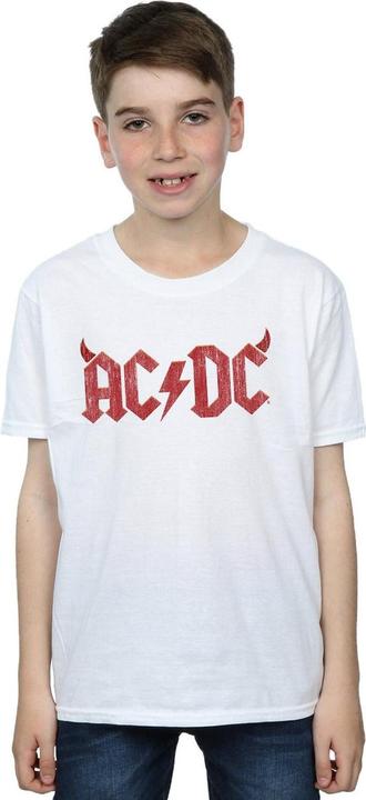 Actual product image AC/DC Boys Horns Logo T-Shirt (128)
