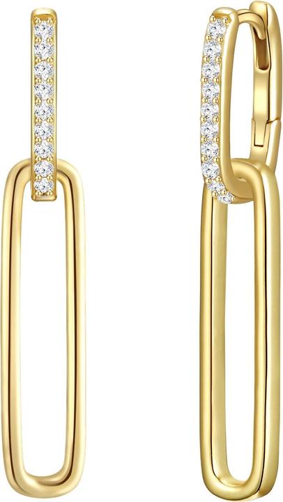 Glanzstücke München Damen Sterling Silber Zirkonia gelbgold - 29962 (Sterling Silber)