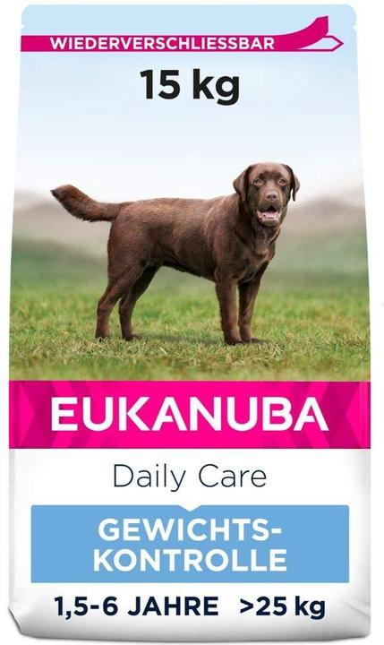 Image du produit Eukanuba Dog Weight Control Large (Adulte, 1 pcs, 15000 g)