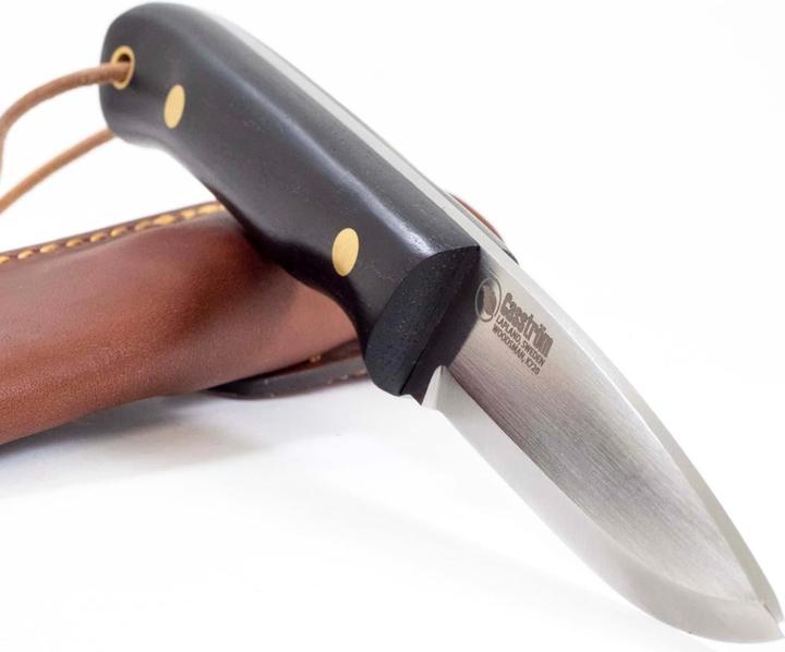 Produktbild Casström Woodsman Bog Oak Bushcraftmesser mit Feuerstahl (8.80 cm)