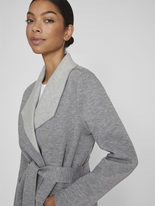 Actual product image Vila Reversible tie belt coat (S)