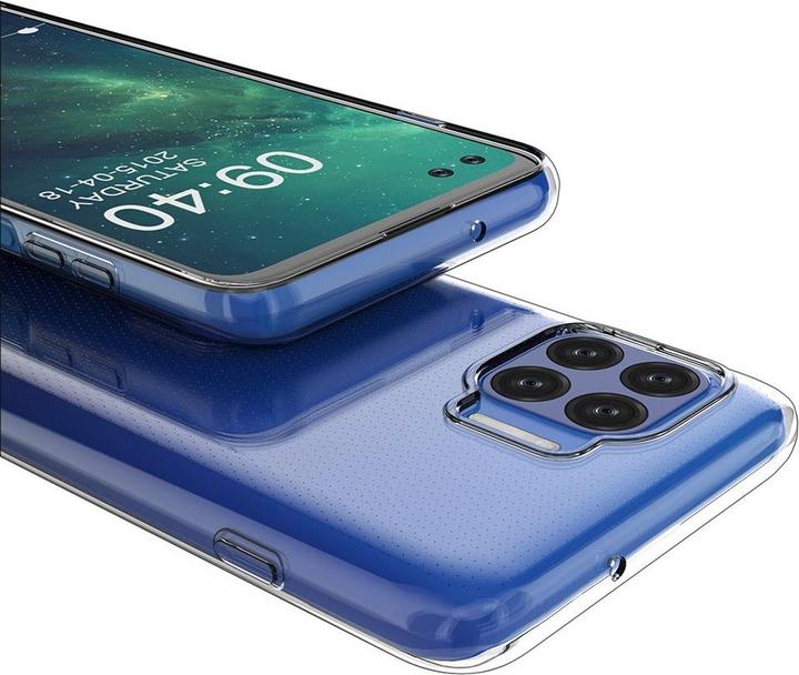 Actual product image Hurtel Ultra Clear 0.5mm Case Gel TPU Cover for Motorola Moto G 5G Plus transparent (Motorola Moto G 5G Plus)