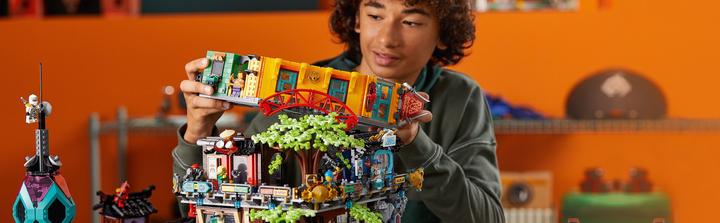 Actual product image LEGO Die Gärten von NINJAGO City (71741, LEGO Ninjago, LEGO Rare Sets)