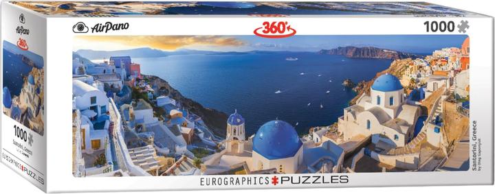 Actual product image Eurographics Santorini Greece (1000 pieces)